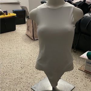 Aritzia Babaton White Bodysuit Médium